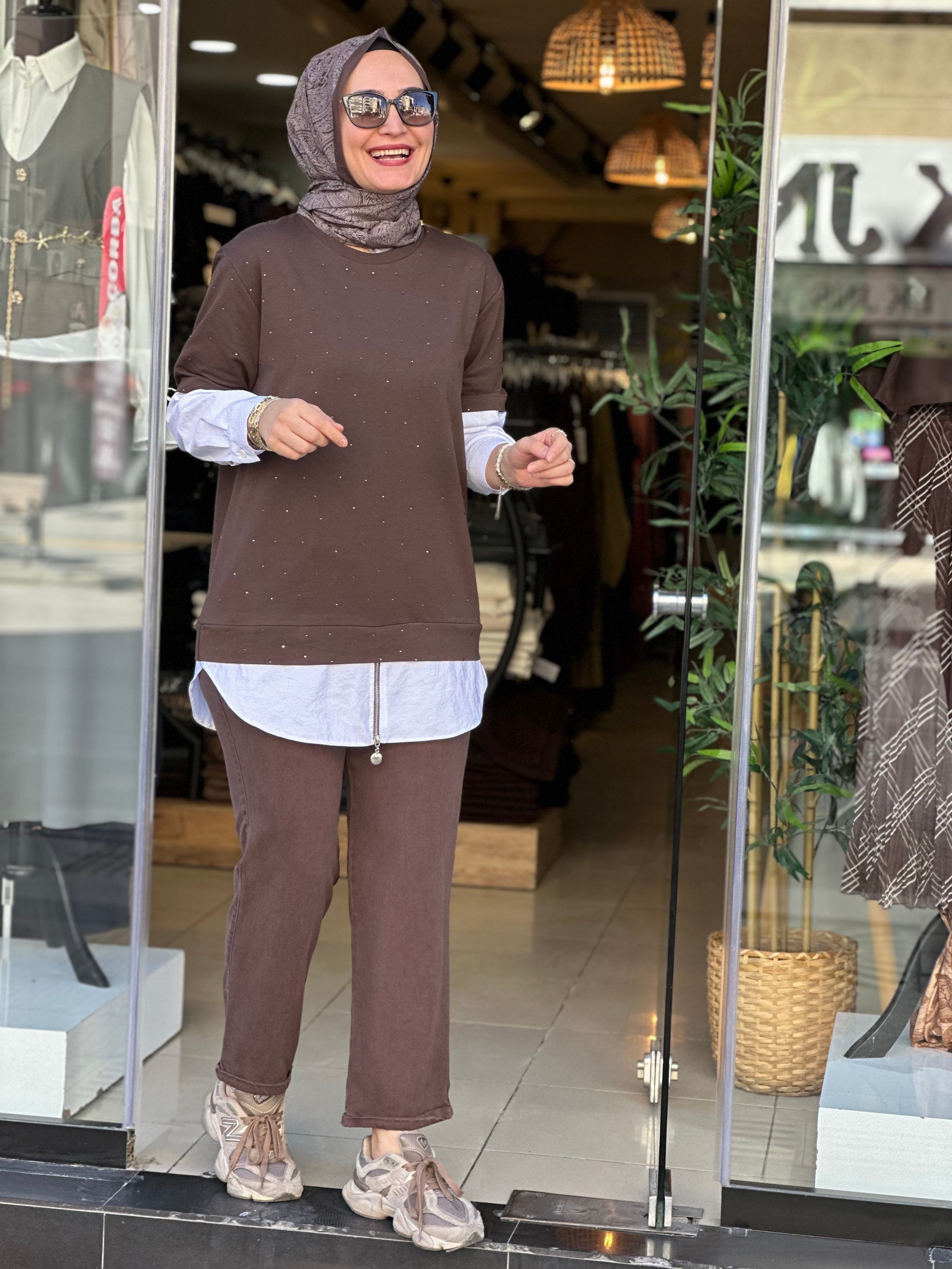 10761 SWEAT KAHVE