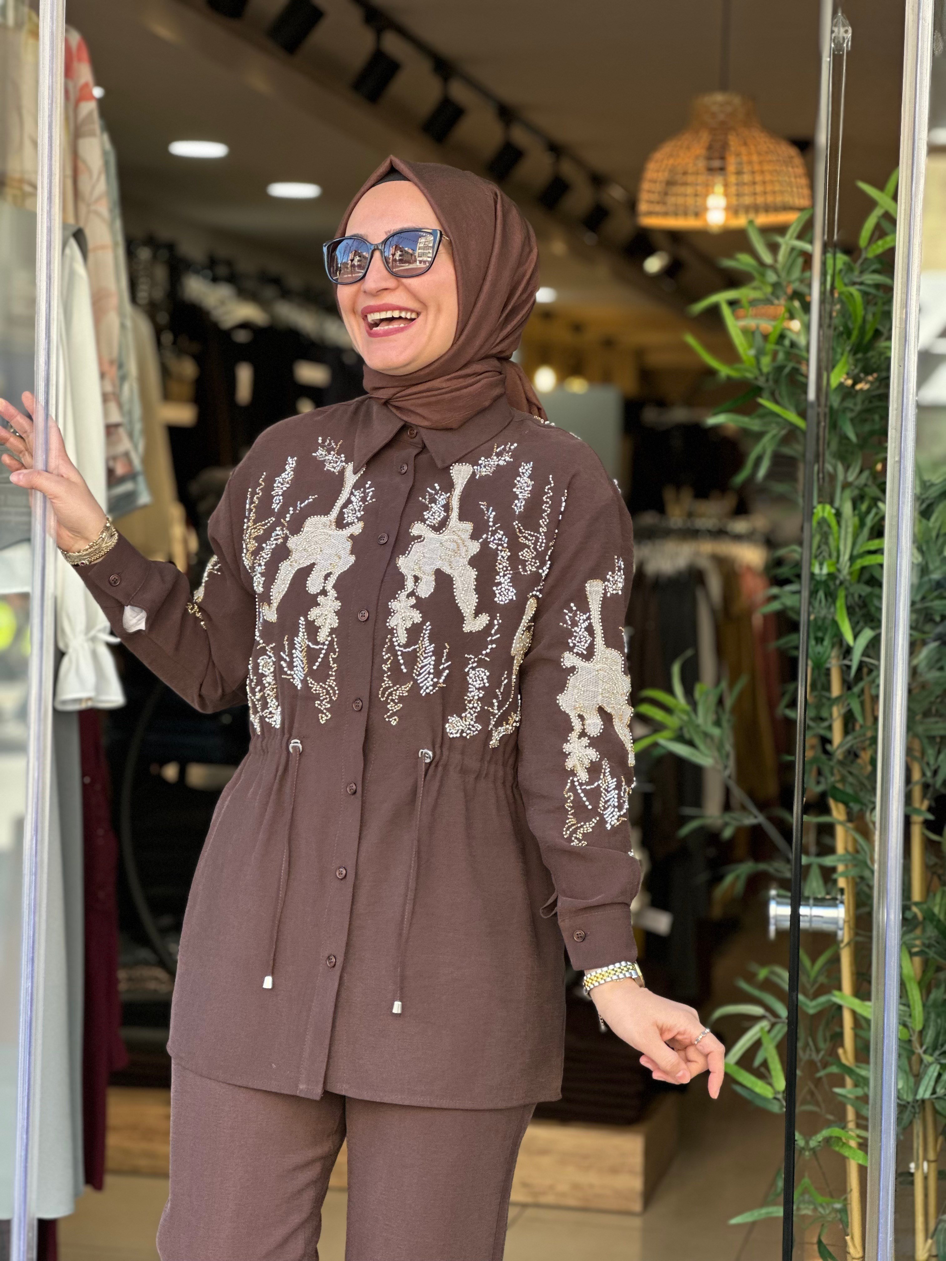 1464 TAŞLI TAKIM KAHVE