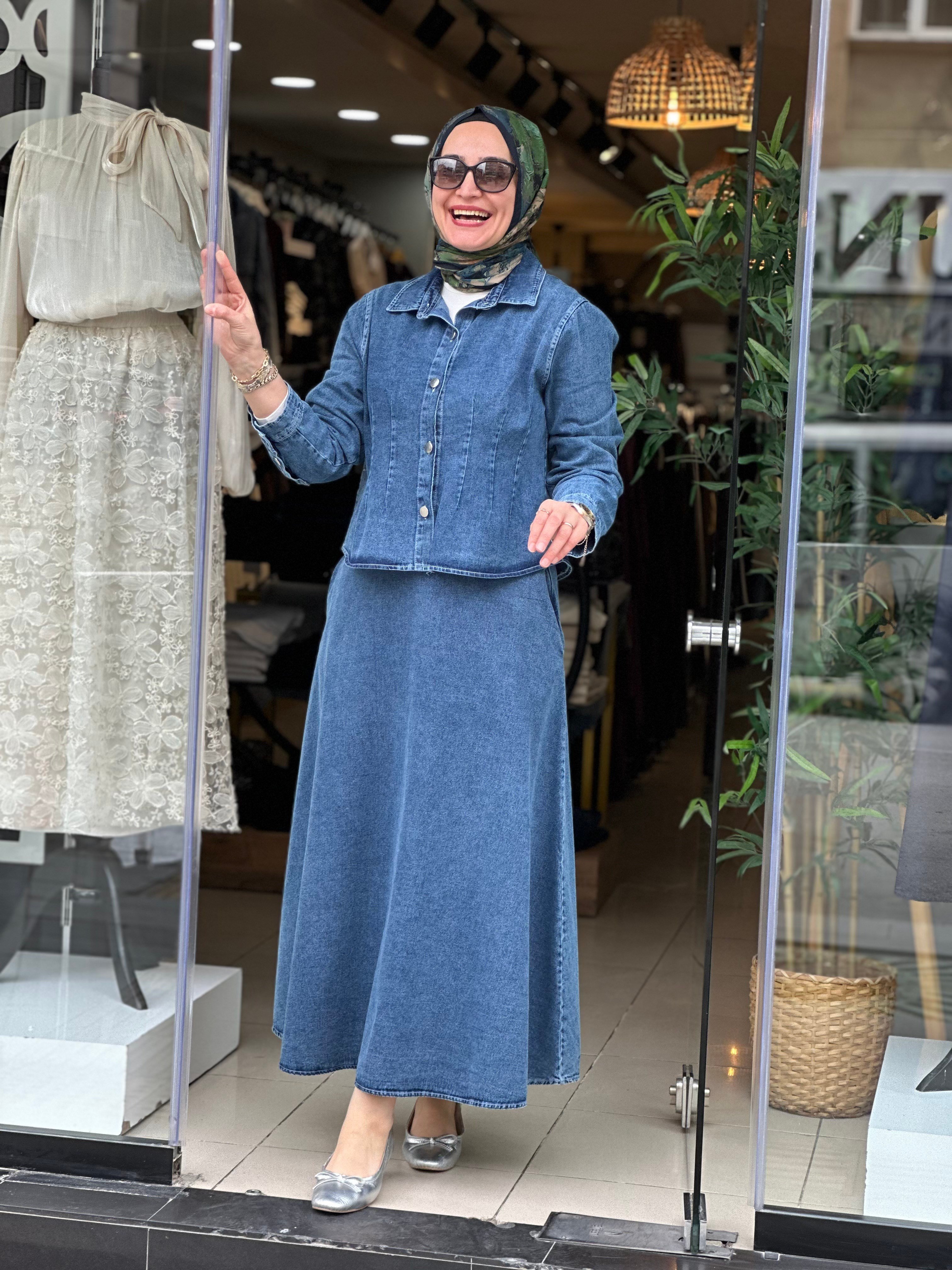 3044 ETEKLİ TAKIM KOT