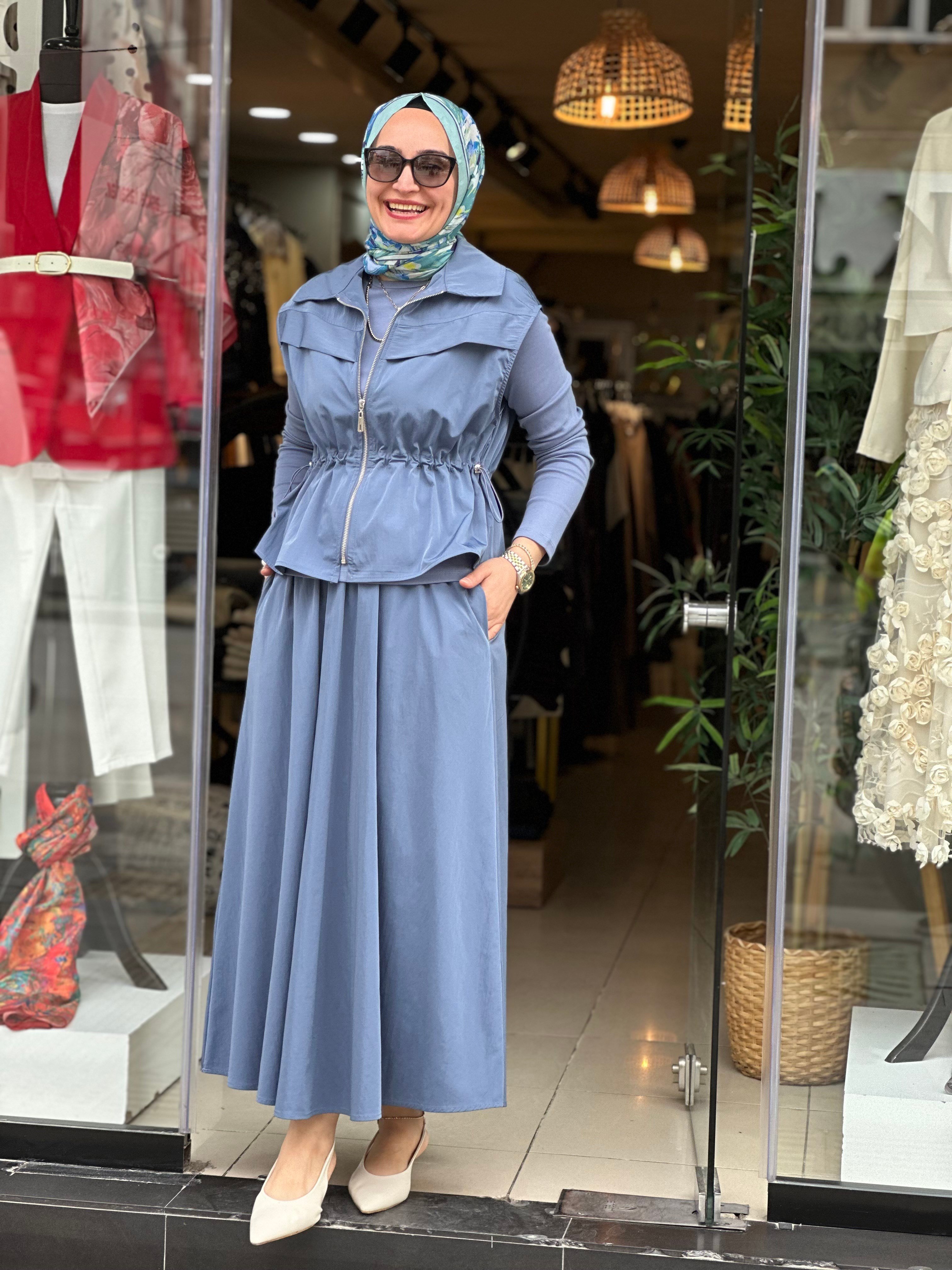 3670 ETEKLİ TAKIM 3 LÜ MAVİ