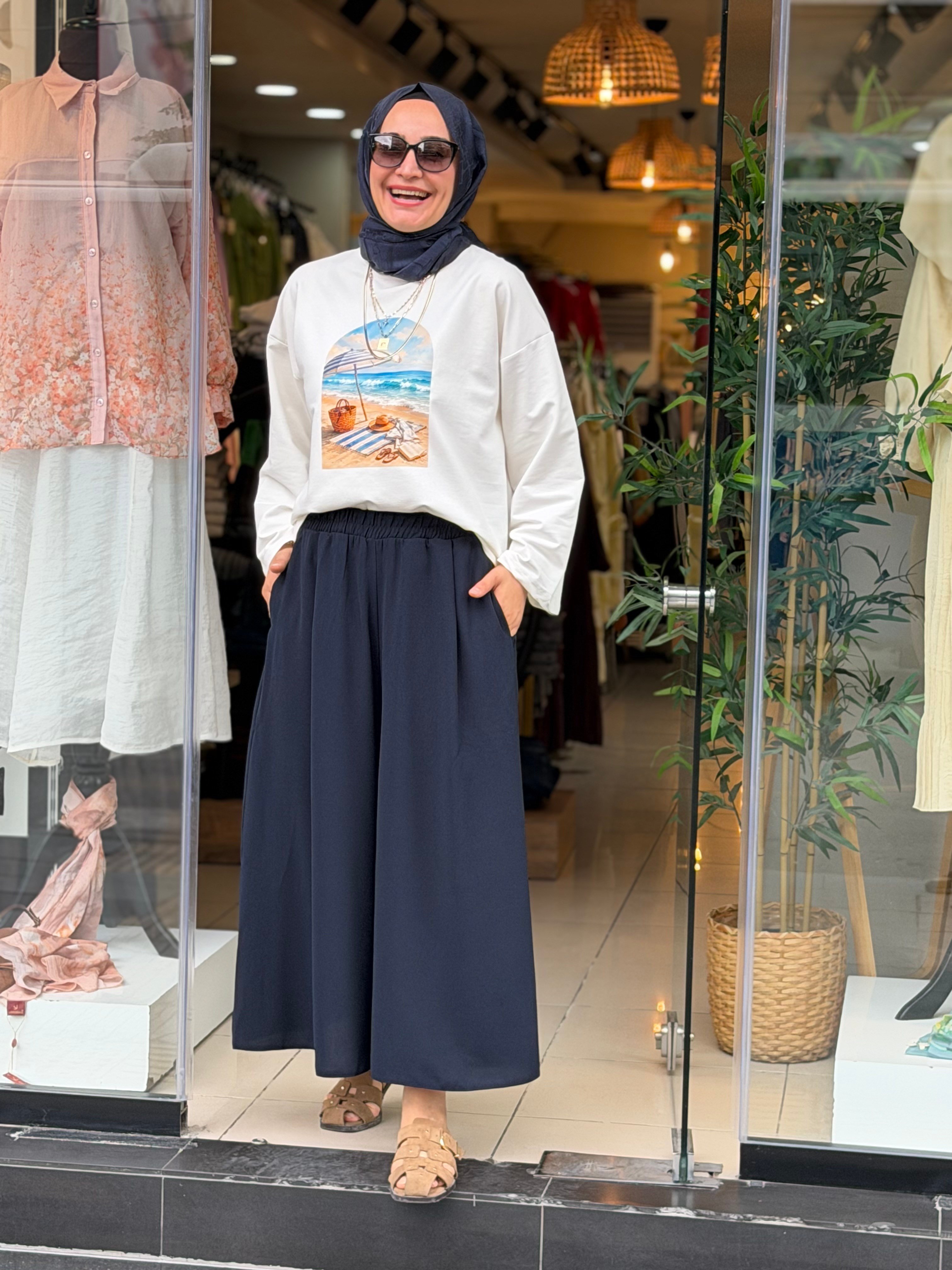 9686 ETEK PANTOLON LACİ
