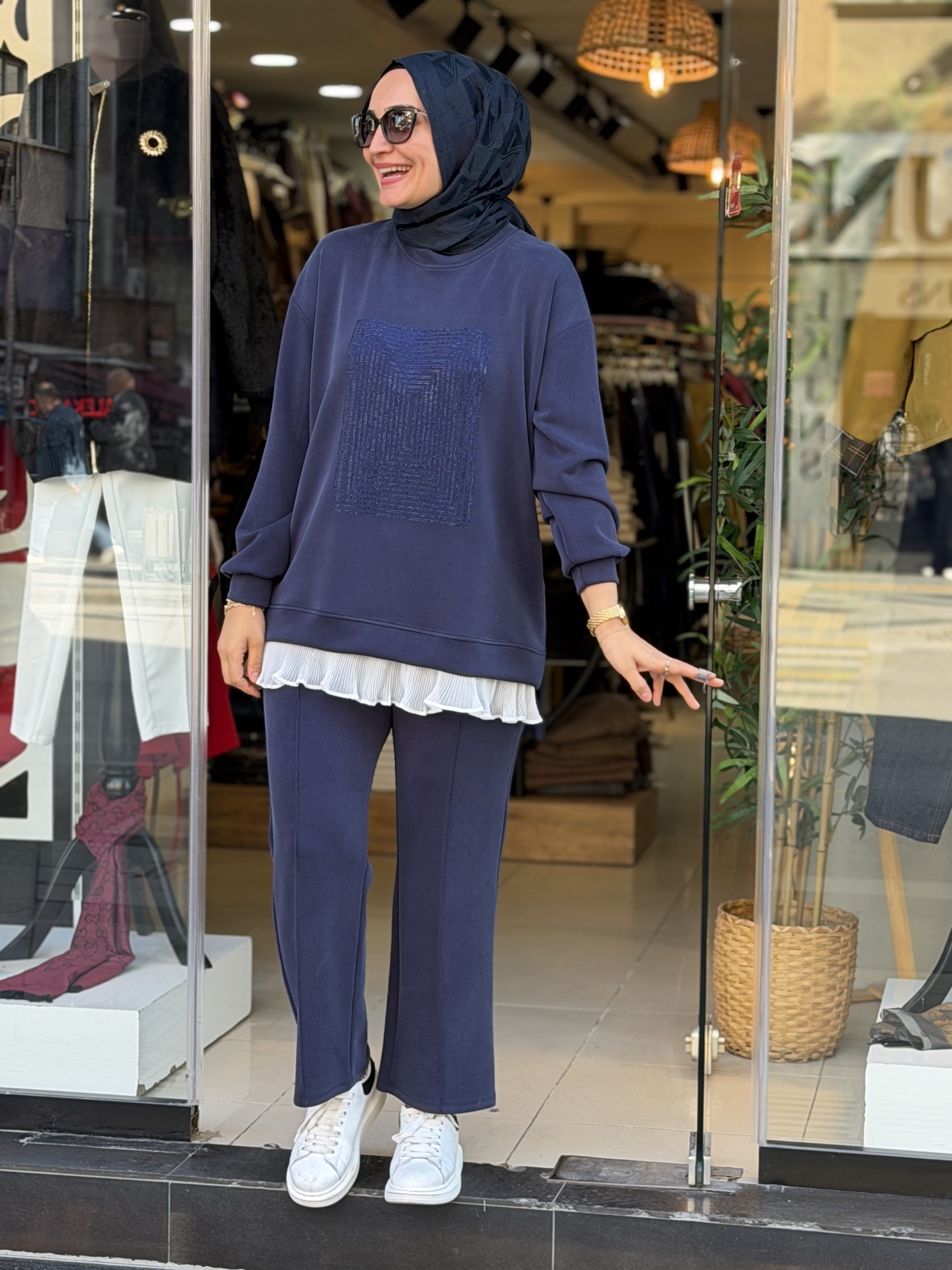 120526 TAŞLI TAKIM LACİVERT