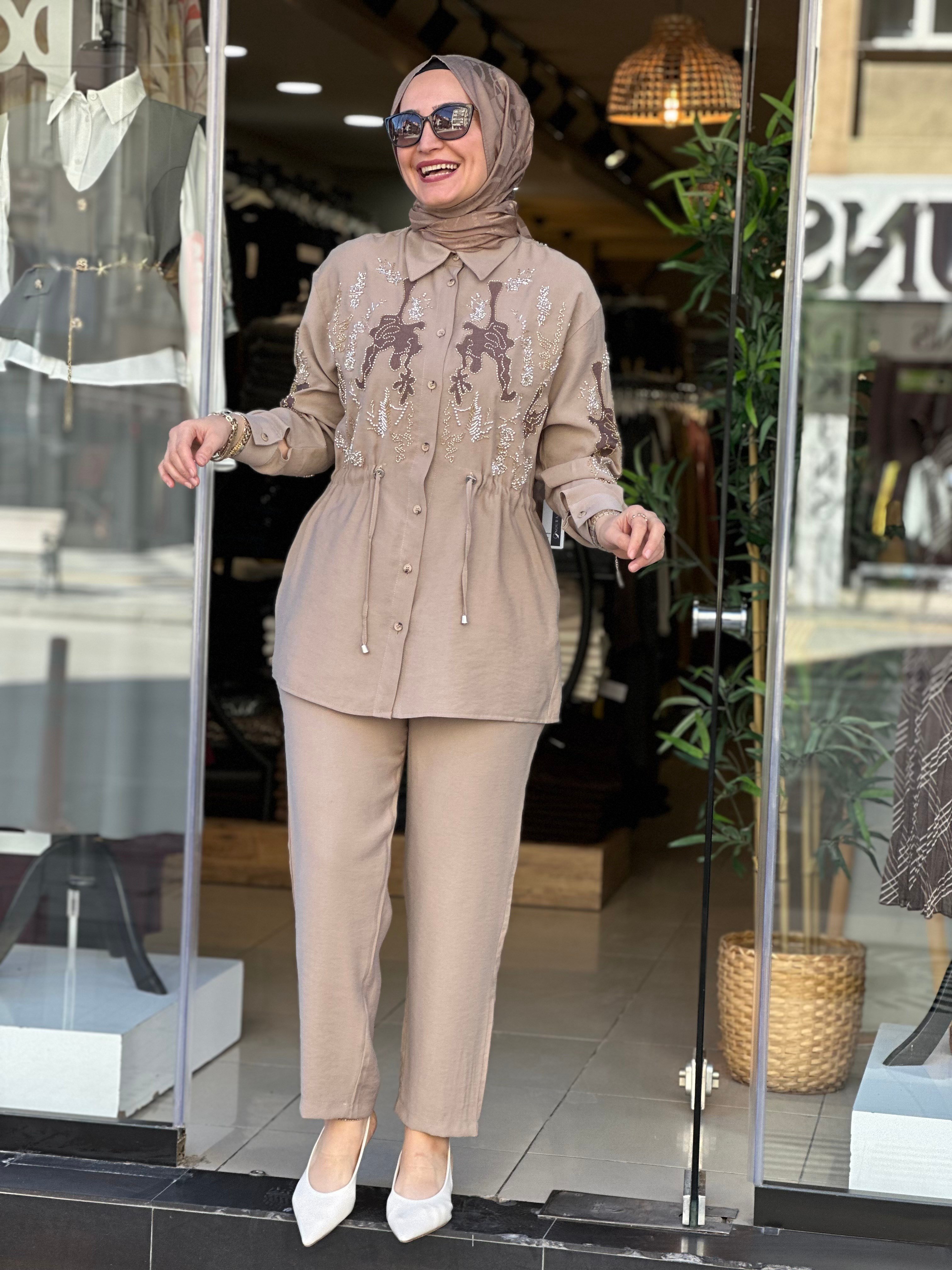 1464 TAŞLI TAKIM VİZON