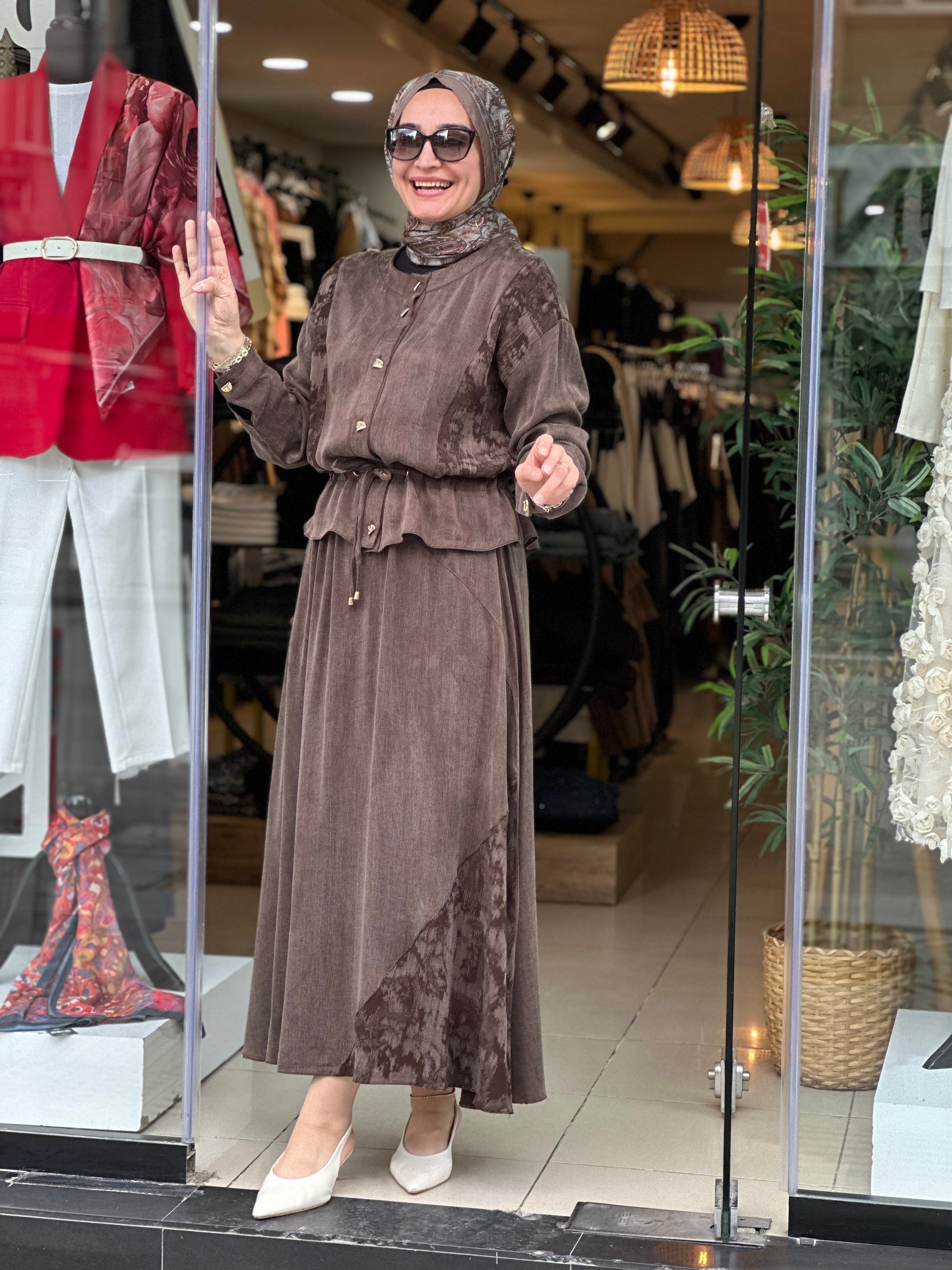 2632 ETEKLİ CUPRA TAKIM KAHVE