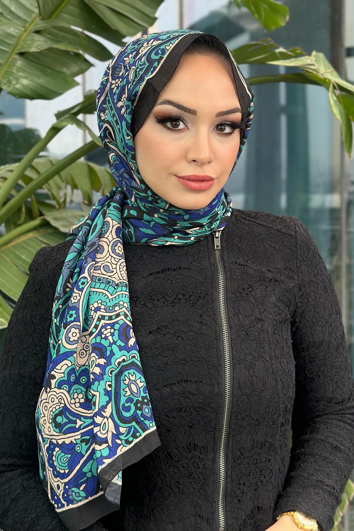 Etro Desen Kraş Şal Çok Renkli