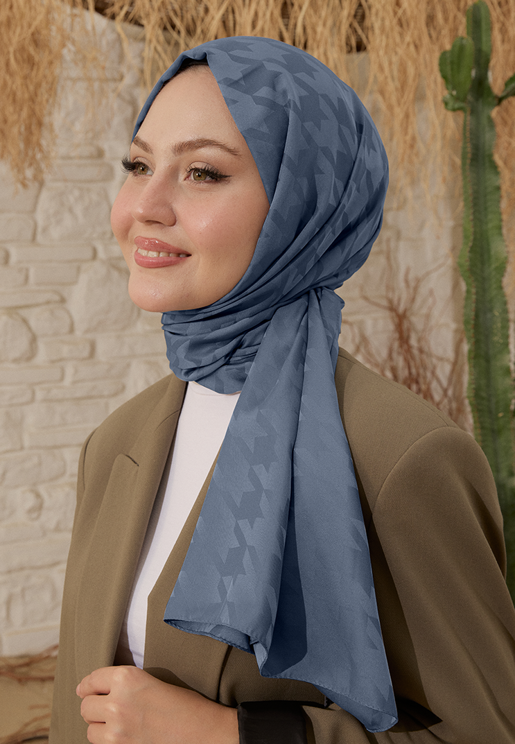 Fashion Desen Şal Okyanus