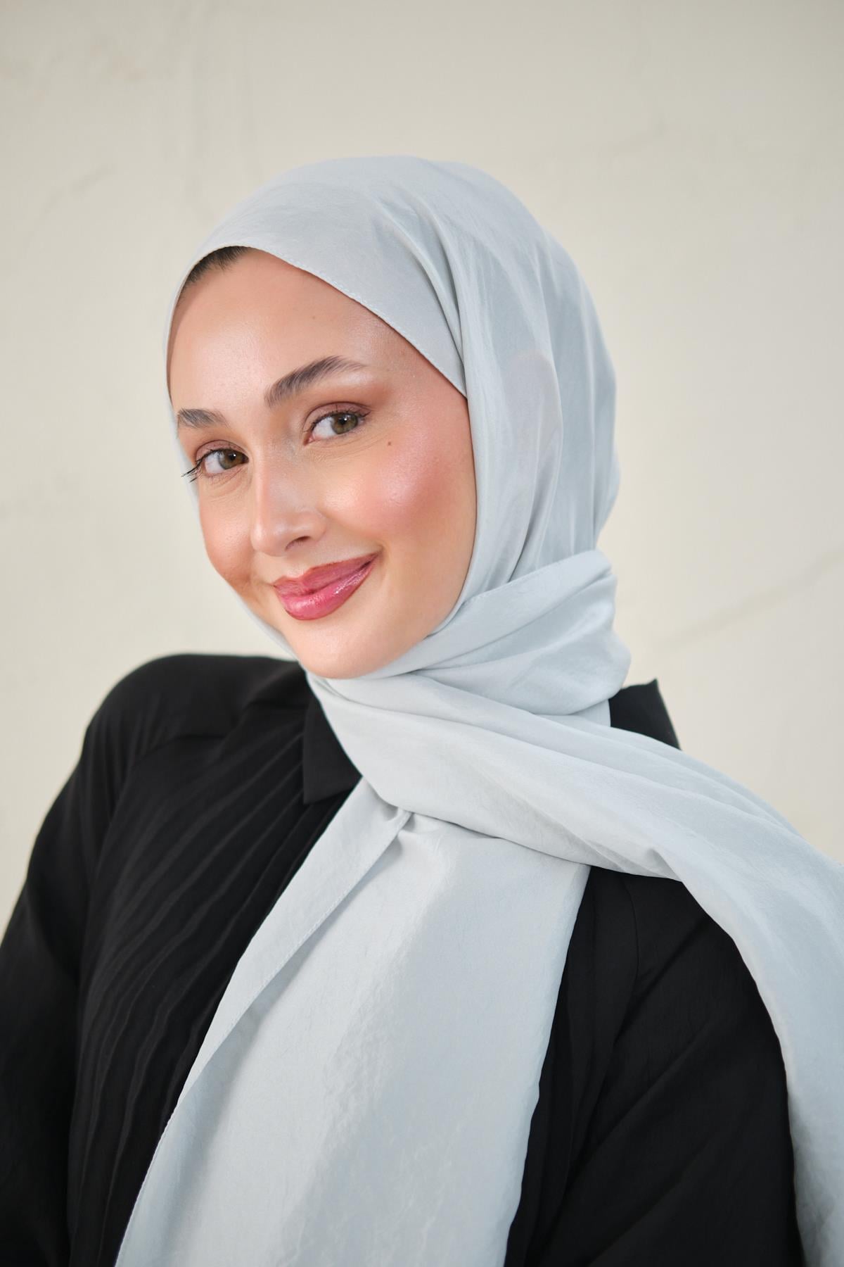 Pure Touch Kraş Şal Gümüş