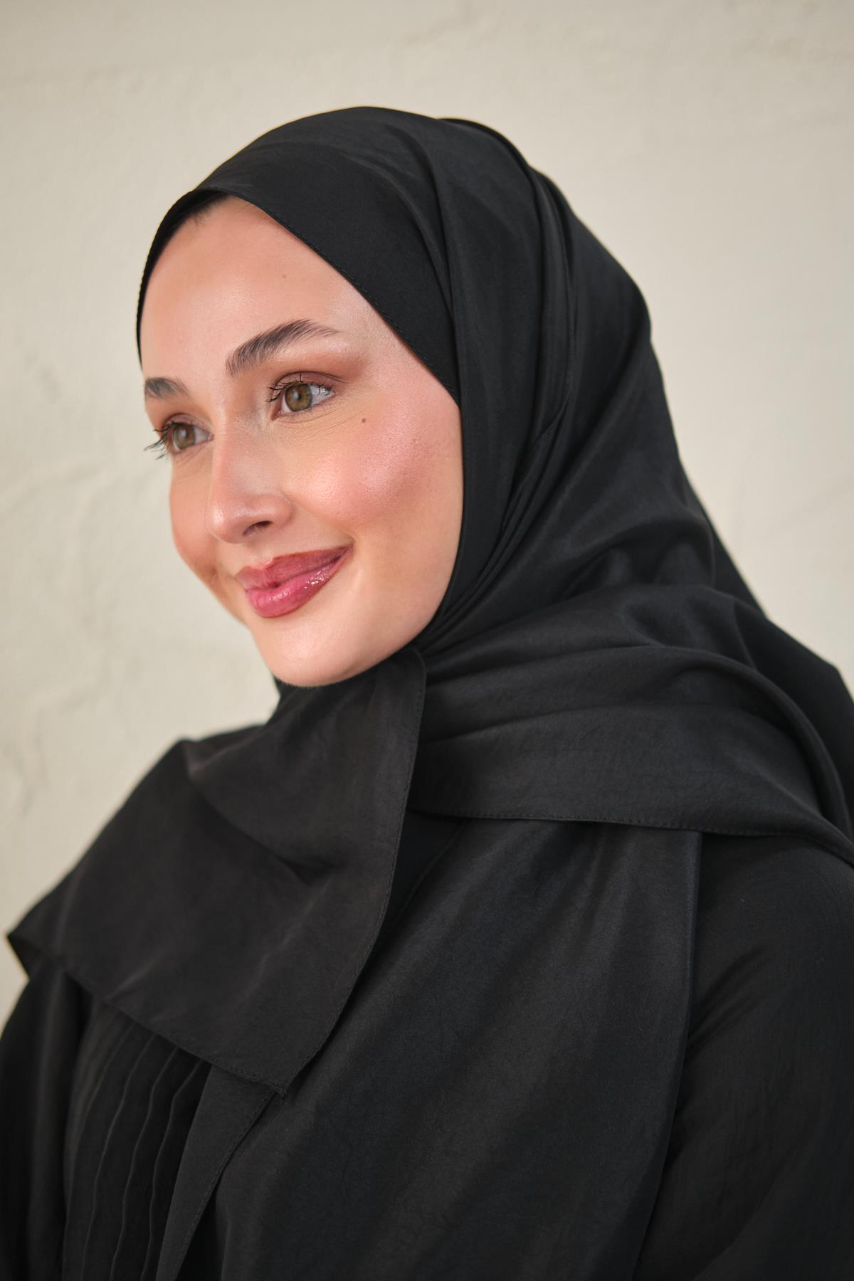 Pure Touch Kraş Şal Siyah