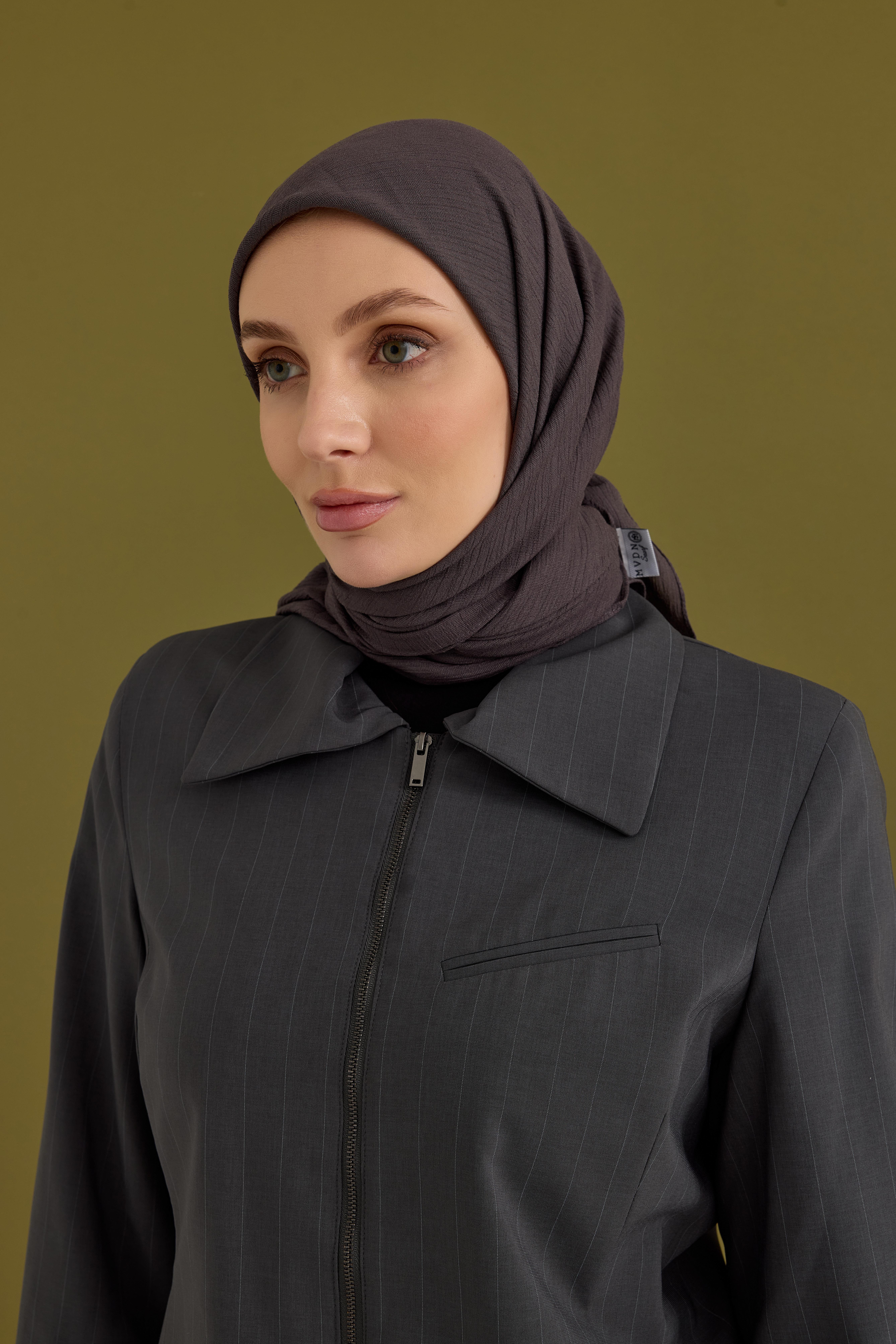 Soft Krinkıl Eşarp Antrasit