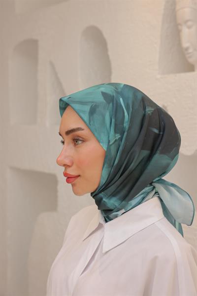 Art Desen Modal Eşarp Yeşil