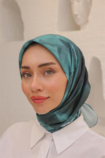 Art Desen Modal Eşarp Yeşil