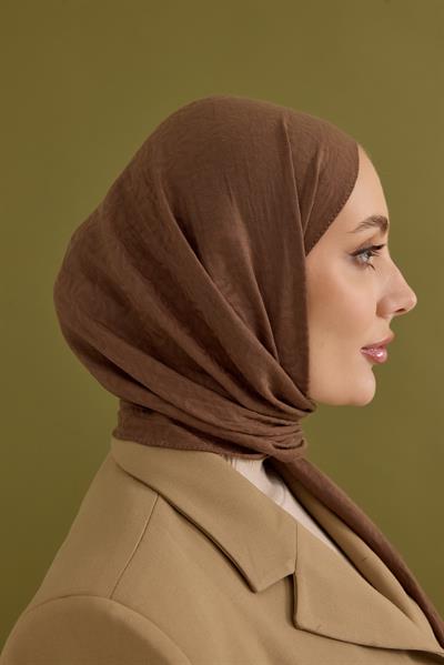 Candy Desen Kraş Jakar Şal Mocha