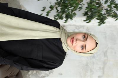 Canna Desen Jakar Şal Çağla