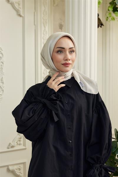 Chic Desen İpeksi Jakar Eşarp Taş