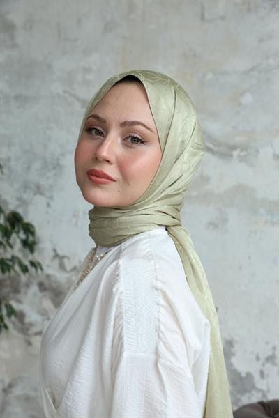 Cullet Desen Jakar Şal Çağla Yeşili