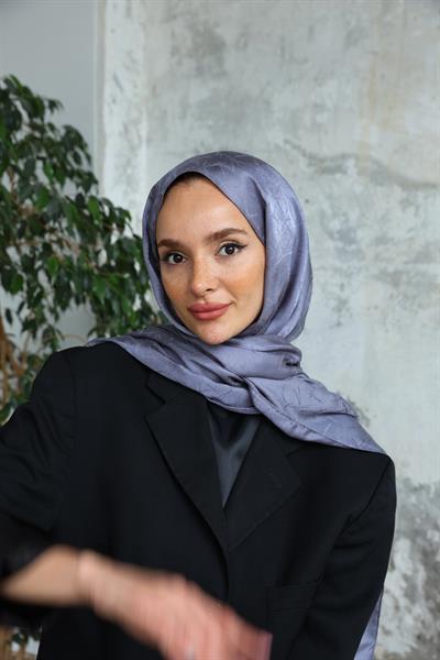 Cullet Desen Jakar Şal Füme
