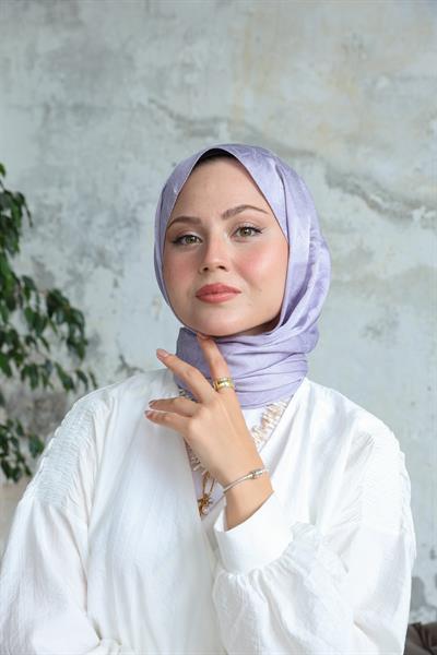 Cullet Desen Jakar Şal Lila