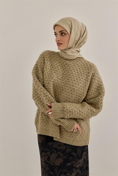 Eskiz Kazayağı Eşarp Ihlamur