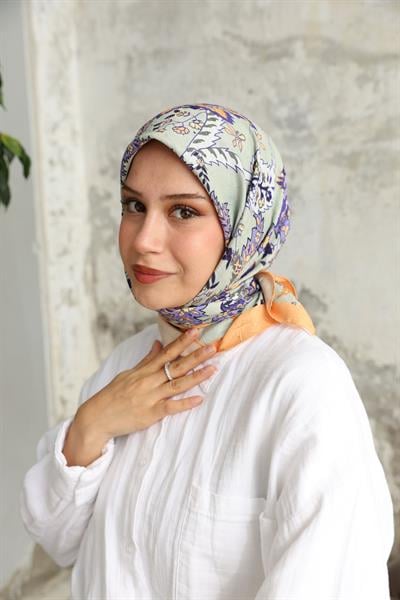 Etro Desen Bambu Kraş Eşarp Deve Tüyü