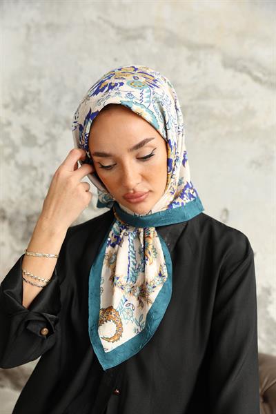 Etro Desen Bambu Kraş Eşarp Soft Yeşil