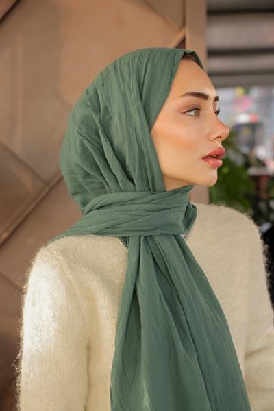 Gusto Pamuk Şal Çağla Yeşili