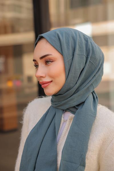 Gusto Pamuk Şal Çam Yeşili