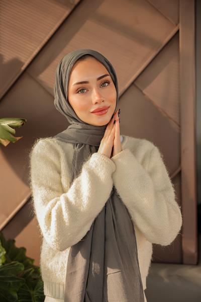 Gusto Pamuk Şal Duman Gri