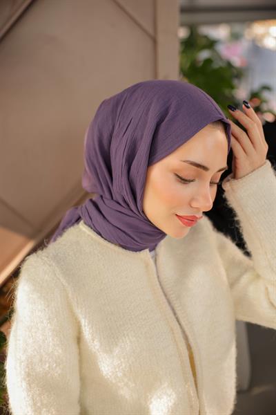 Gusto Pamuk Şal Erguvan