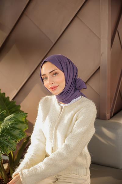 Gusto Pamuk Şal Erguvan