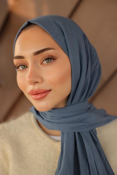 Gusto Pamuk Şal Okyanus Mavisi