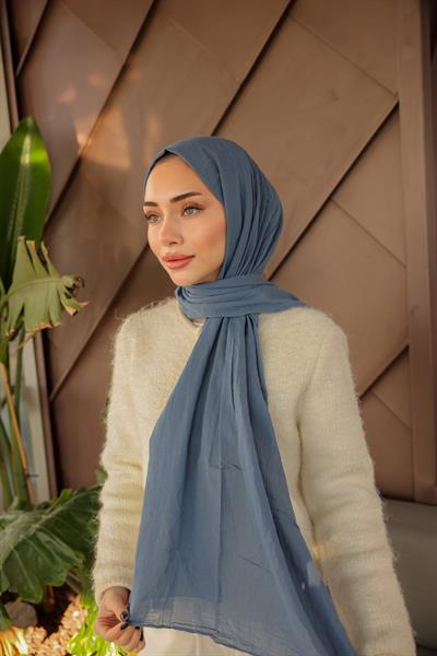 Gusto Pamuk Şal Okyanus Mavisi