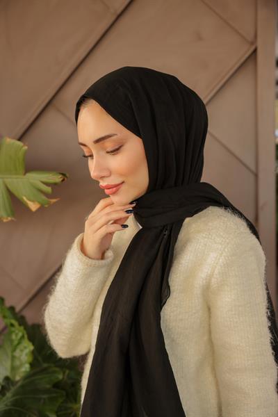 Gusto Pamuk Şal Siyah