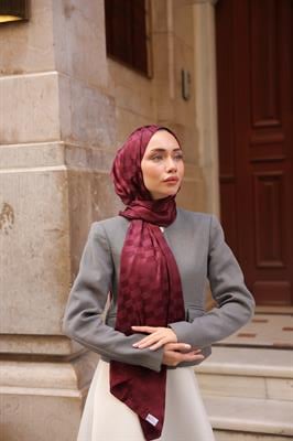 Ivory Desen İpeksi Jakar Şal Karmen