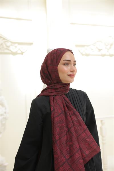 Kaşe Desenli Pamuk Şal Karmen