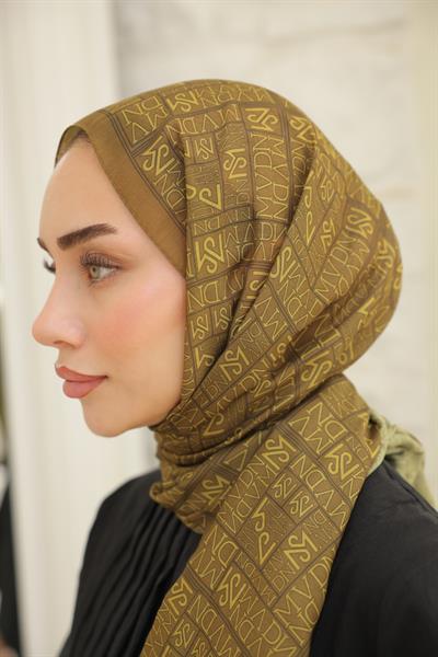 Kaşe Desenli Pamuk Şal Oil