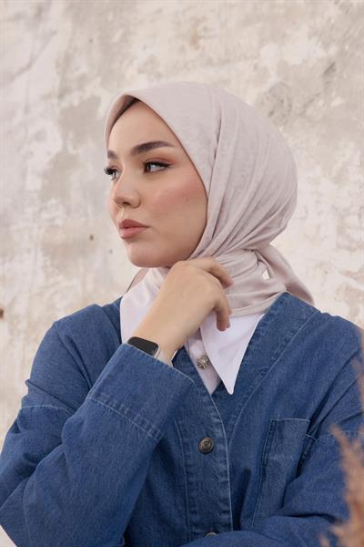 Kazayağı Desen Jakar Eşarp Taş