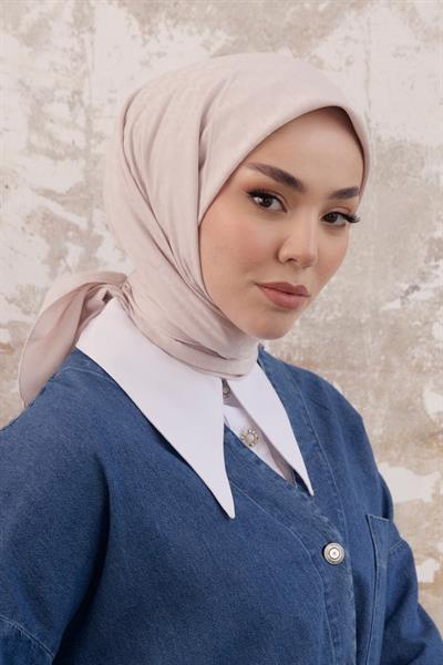 Kazayağı Desen Jakar Eşarp Taş