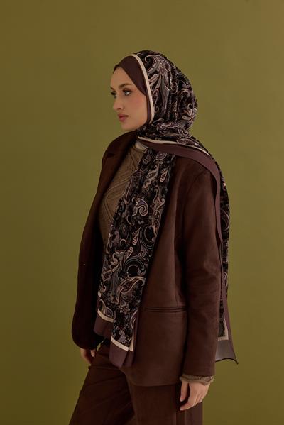 Larina Etnik Desen Şal