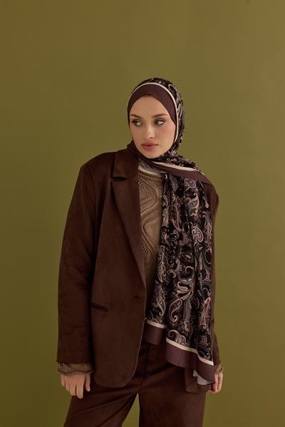 Larina Etnik Desen Şal