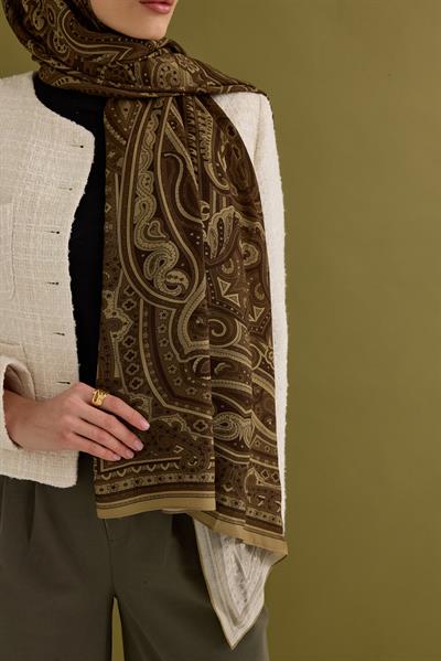 Narcisa Etnik Desen Şal