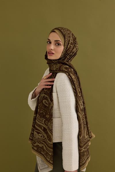 Narcisa Etnik Desen Şal