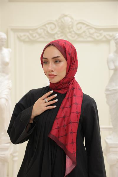 Nokta Desenli Pamuk Şal Cheery