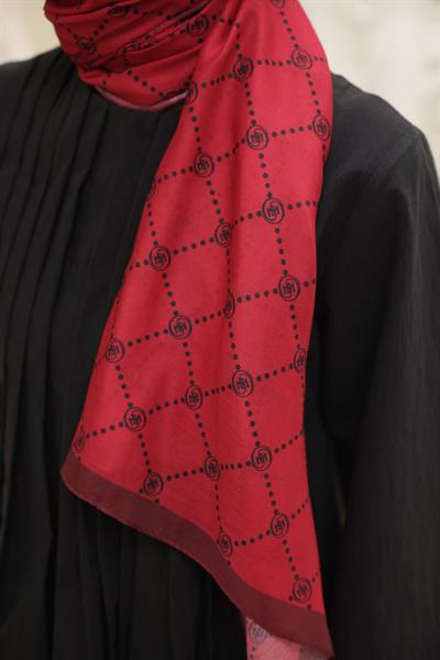 Nokta Desenli Pamuk Şal Cheery