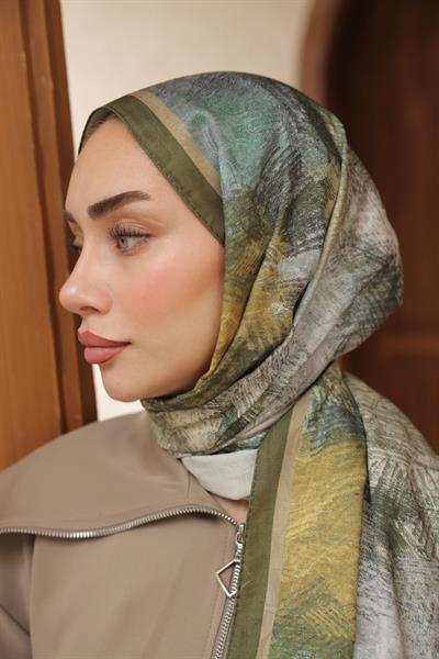 Novella Desenli Pamuk Şal Maki