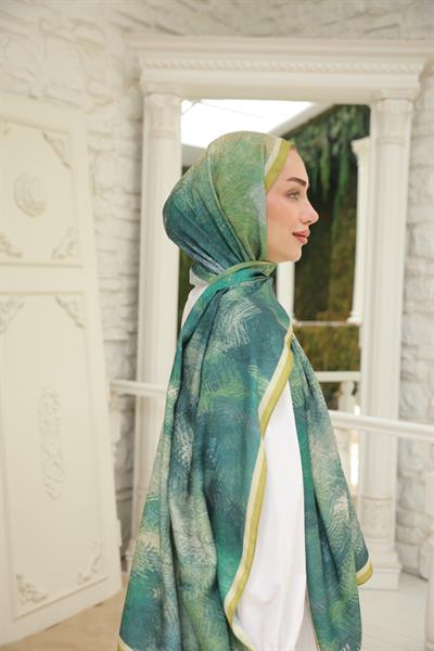 Novella Desenli Pamuk Şal Oil