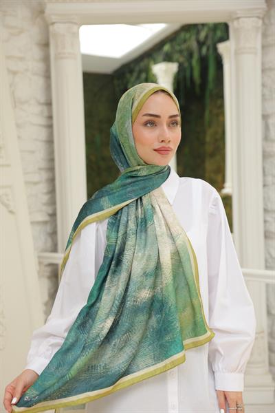 Novella Desenli Pamuk Şal Oil