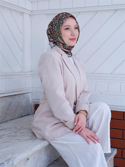 Olivia Desen Eşarp Çimen