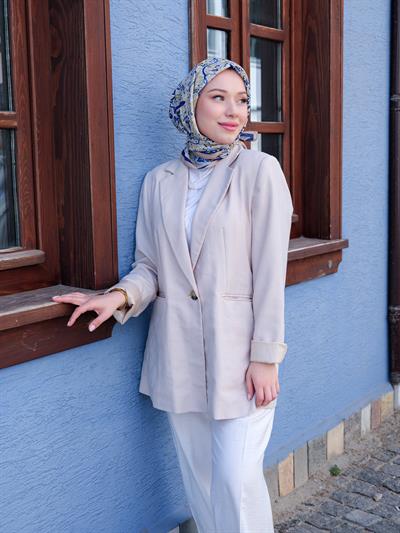 Olivia Desen Eşarp Limon