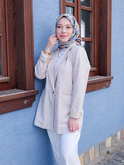 Olivia Desen Eşarp Limon