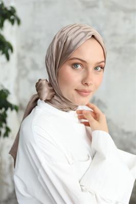 Owen Desen Jakar Şal Koyu Bej